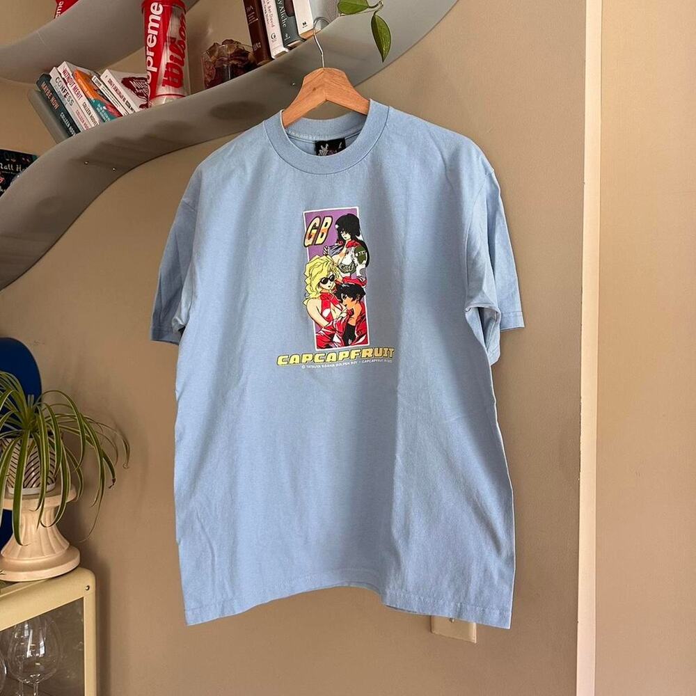 Vintage Y2K Golden Boy Anime Shirt